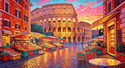 A Walk in Rome © 80x45