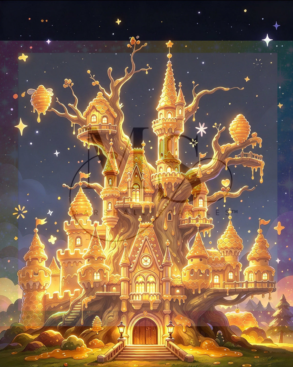 11 Honey Glow Castle © 60x75
