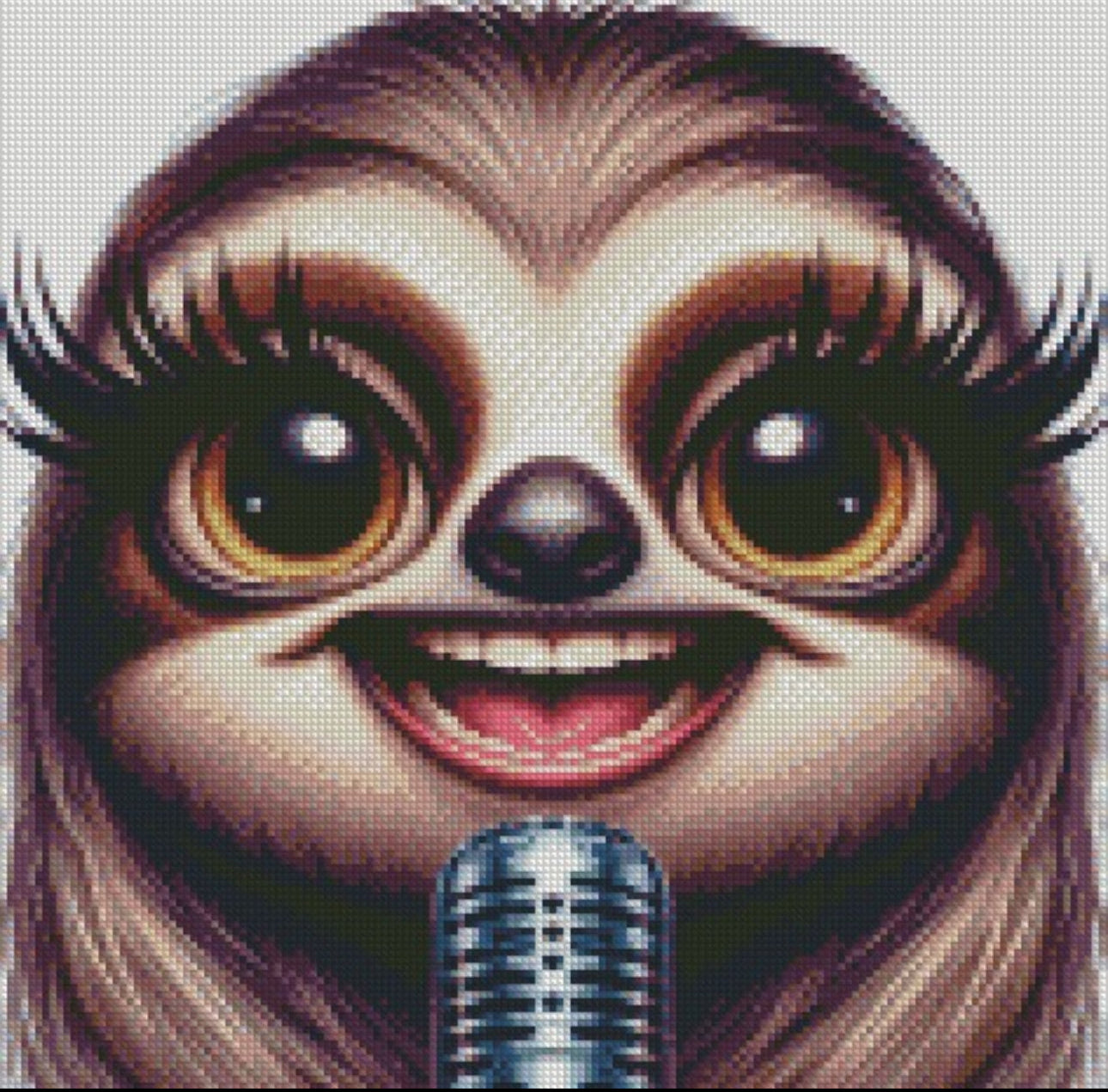 Popstar Collection - Sloth © 40x40