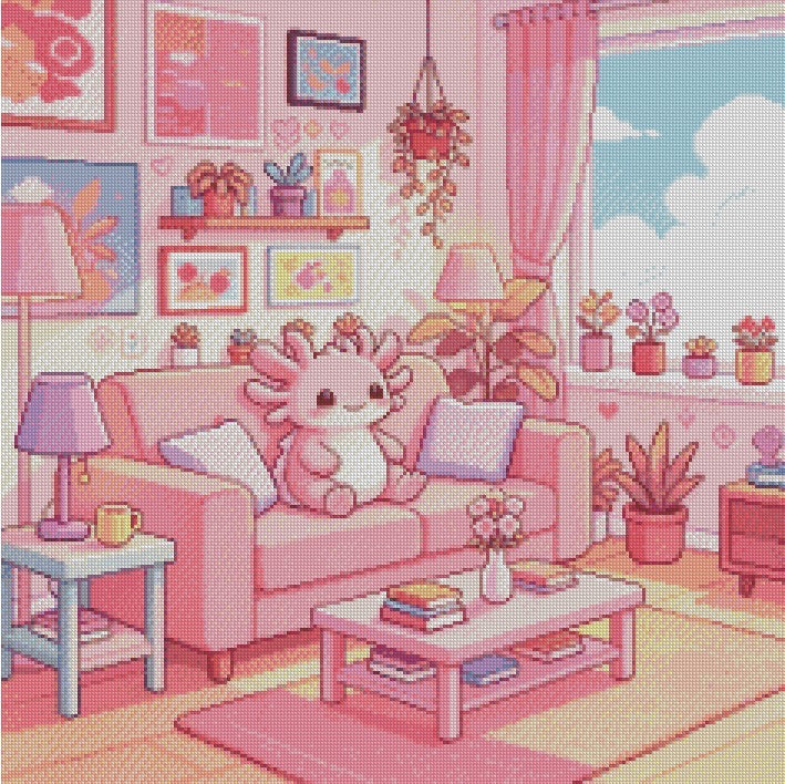 Pixel room Axolotl © 60x60