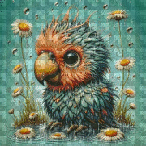 Daisy Collection - Parrot © 40x40