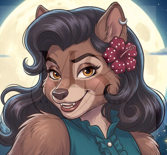 Kitty Pinup © by RG Designs 50x50