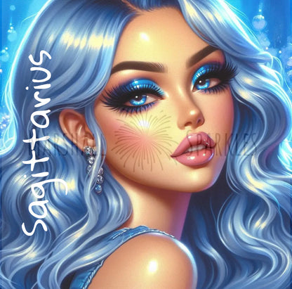 Zodiac Colours - Sagittarius © 60x60