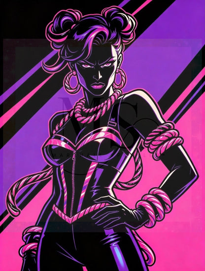 Sugar Shockwave (black Liquorice) © 60x80