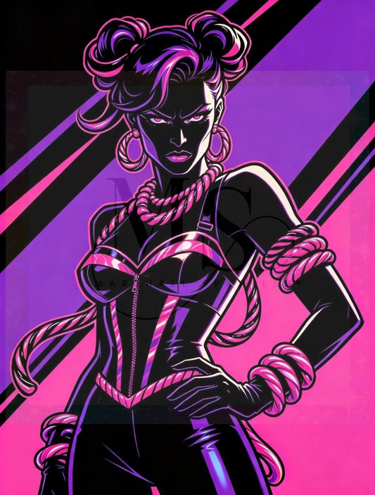 Sugar Shockwave (black Liquorice) © 60x80