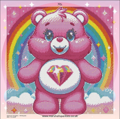 Spectrum Snugglers - Mirthquake © 40x40 - (print to order)