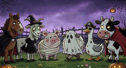 Spooky Farm © 90x50