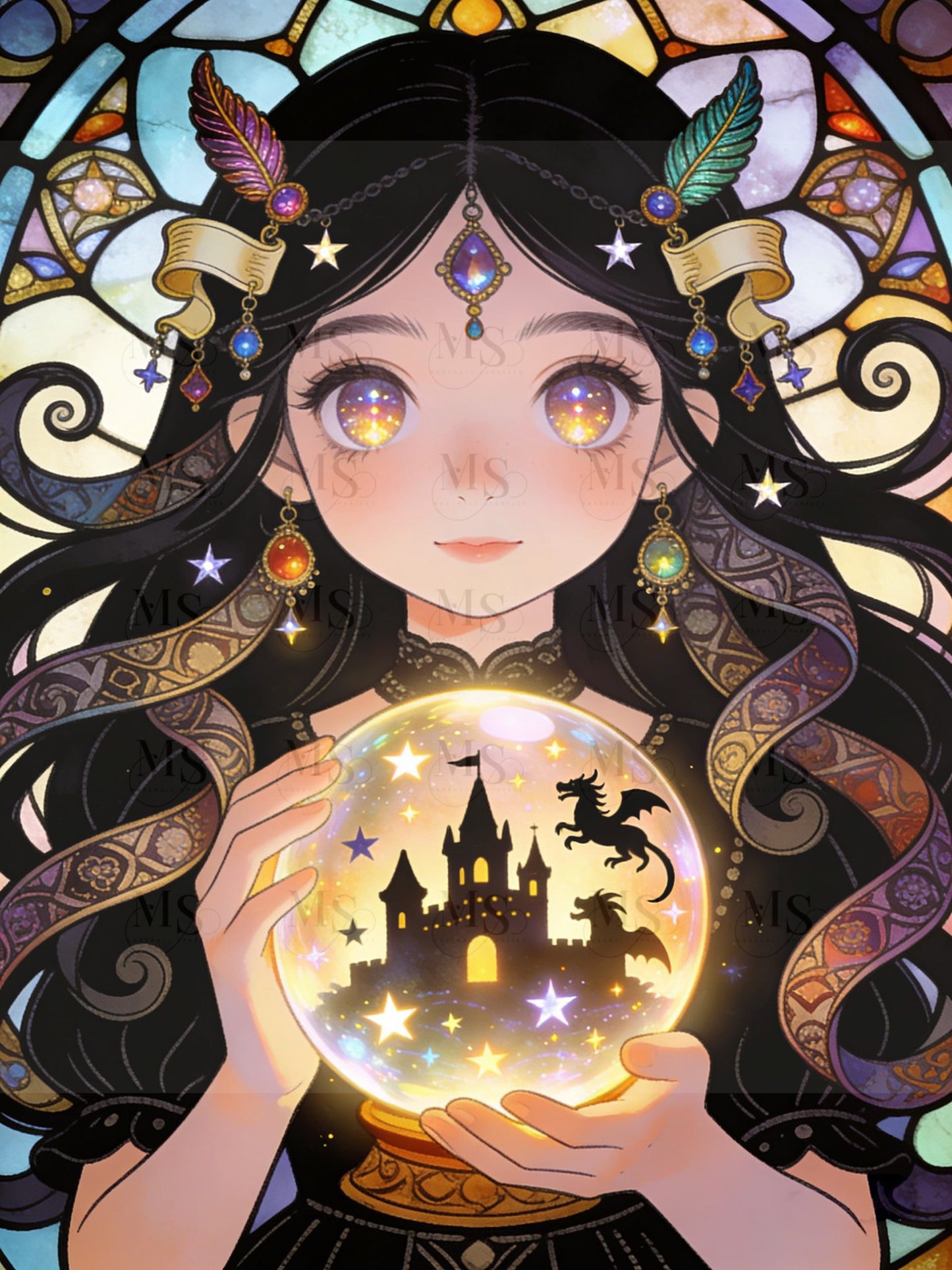 The Guardian of Enchanted Tales © 60x80