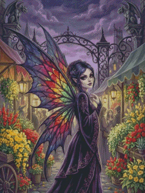 Mariposa Nightbloom © 60x80