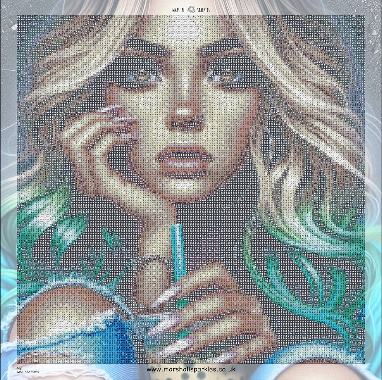 Mel ©  50x50 (Print to order)