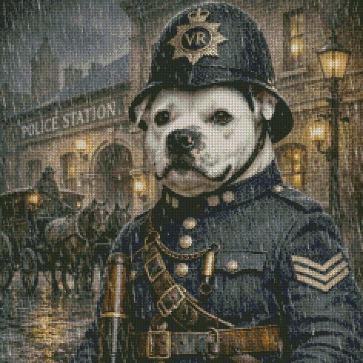 Constable Leo  © 60x60 by NAT Art Creations