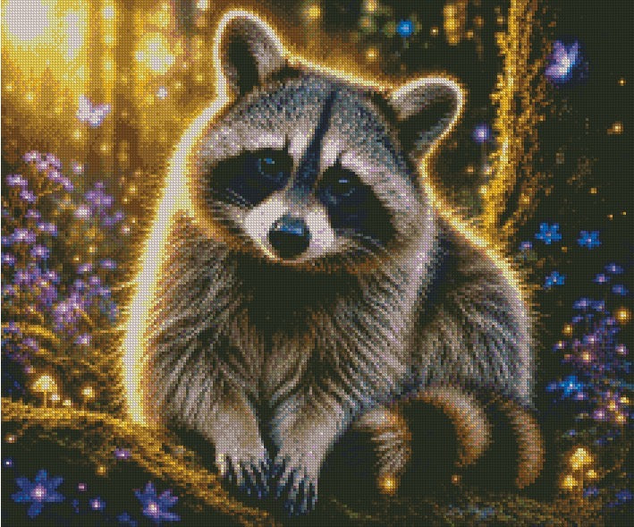 Woodland Mischief © 60x50 by KT Designs