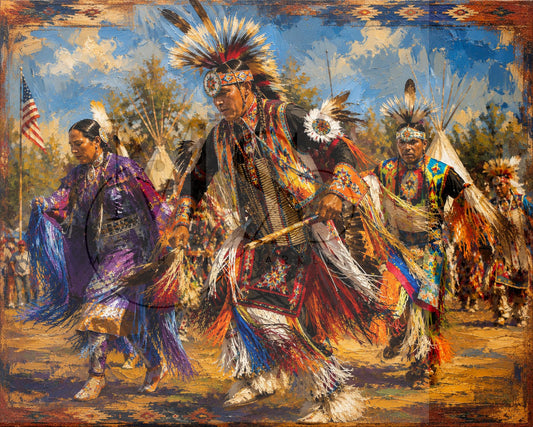 Rhythm of Tradition © 75x60 by KT Designs