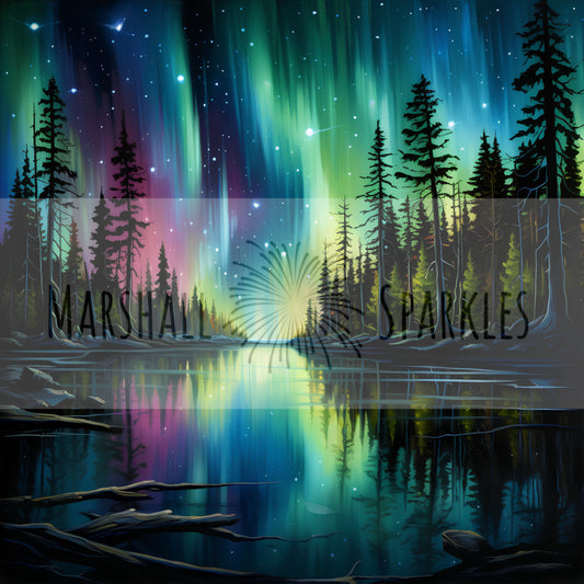 Rainbow Aurora © 50x50
