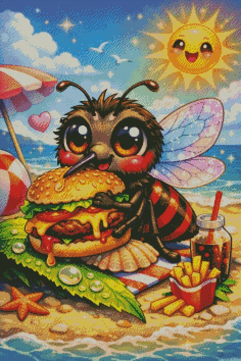 Burger Mosquito © 60x90