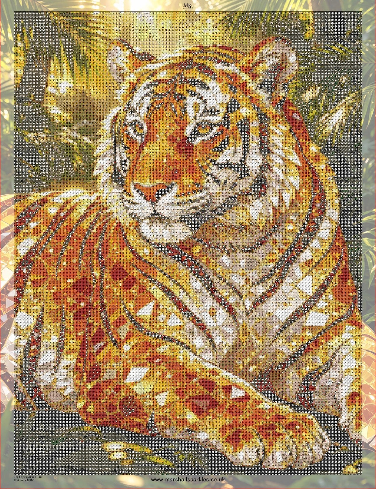 The Shining Jungle Tiger © 60x80