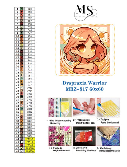 Dyspraxia Warrior © 60x60