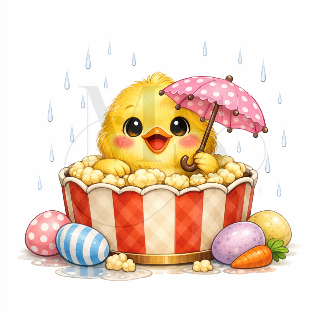 12 Months of Animal Popcorn © 30x30 (12 canvas + free birthday canvas)