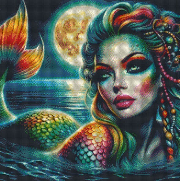 June Miami  © 50x50 round fairy drill