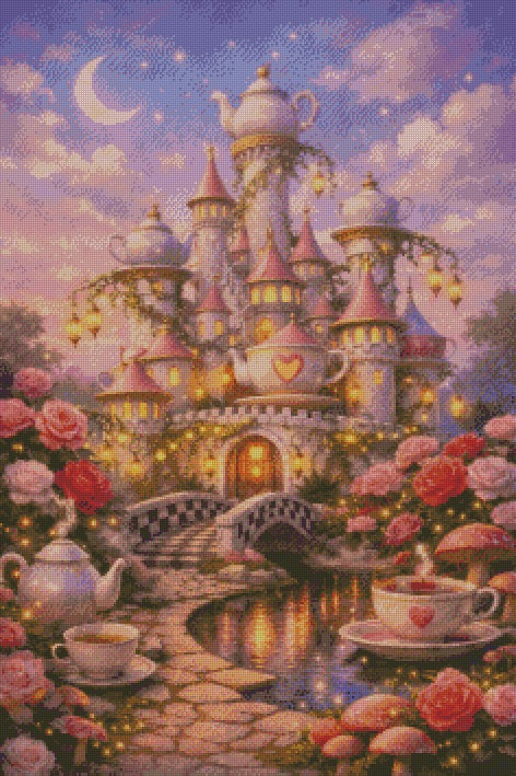 Take Some More Tea Castle © 60x90