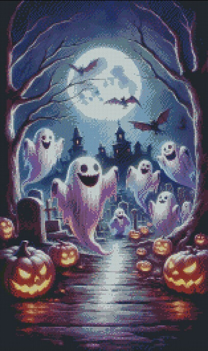 Ghostly Graves © 40x70 (print to order)