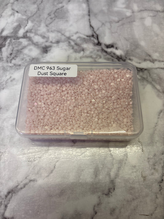 52 DMC 963 Sugar Dust Square tray approx 30g