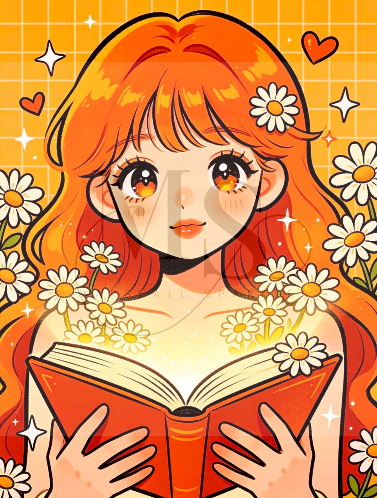 Daisy Book © 50x65