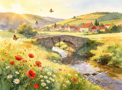 Poppy Walks © 80x60