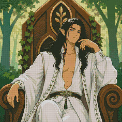 Earth Prince © 60x60 by Katie Mayo-Jackson