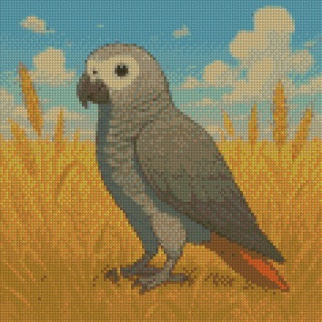 12 Months of Parrot © 30x30 by Katie Mayo-Jackson