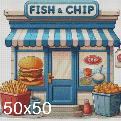 Fish & Chip Shop © 50x50