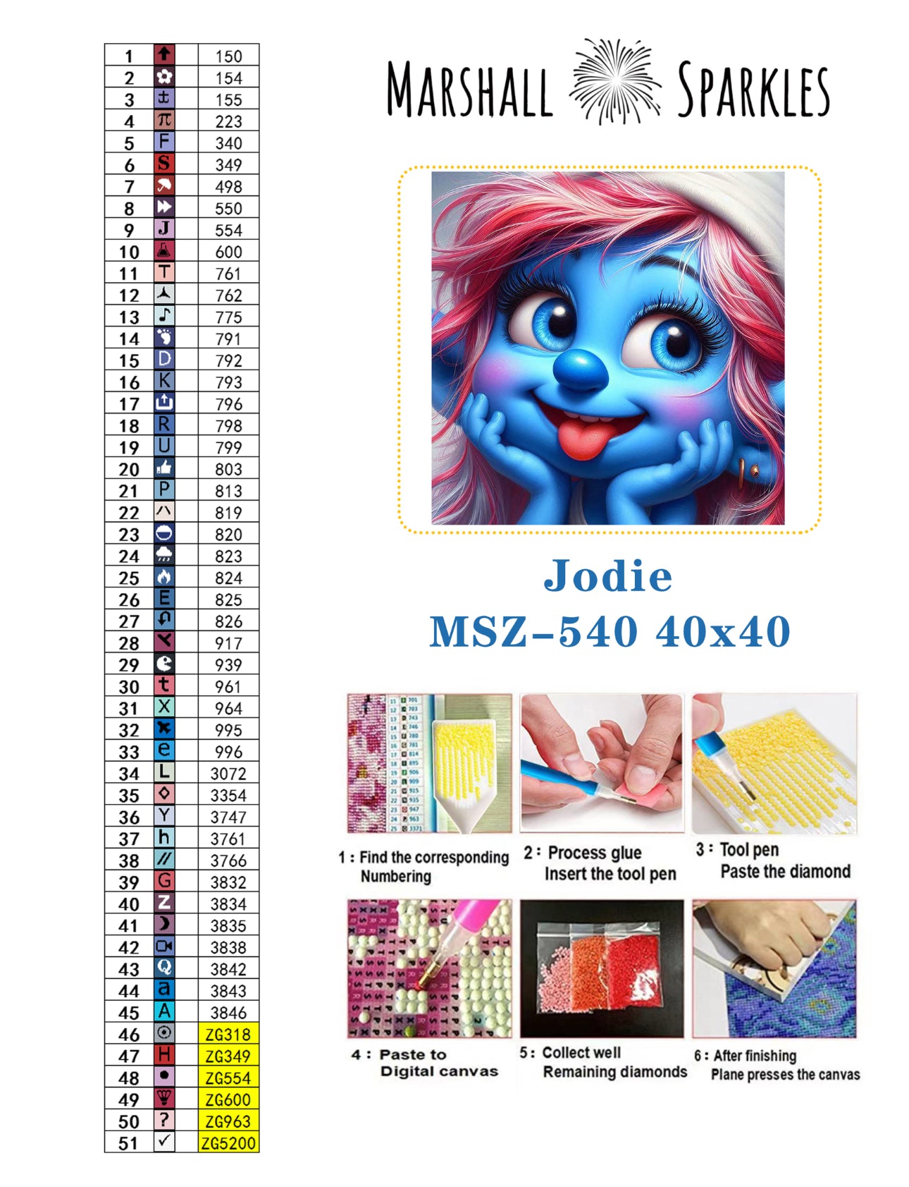 Jodie © 40x40