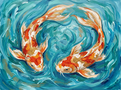 Koi © 60x45
