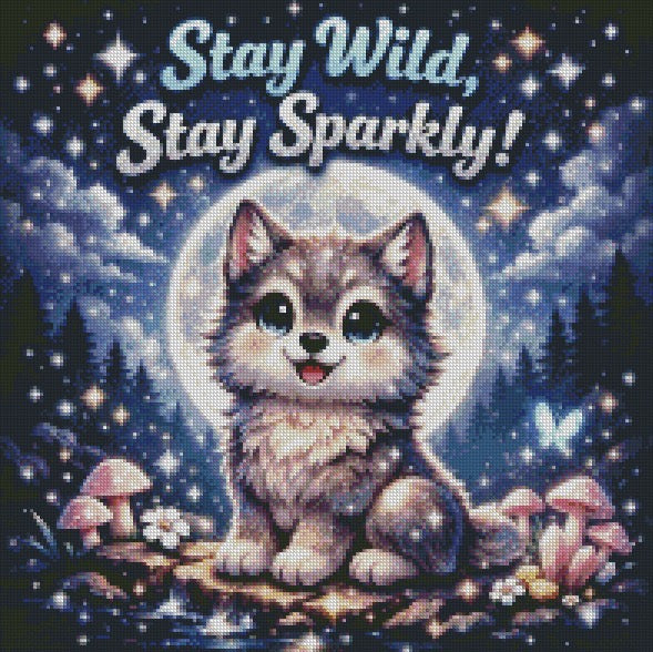 Stay Wild, Stay Sparkly! © 50x50
