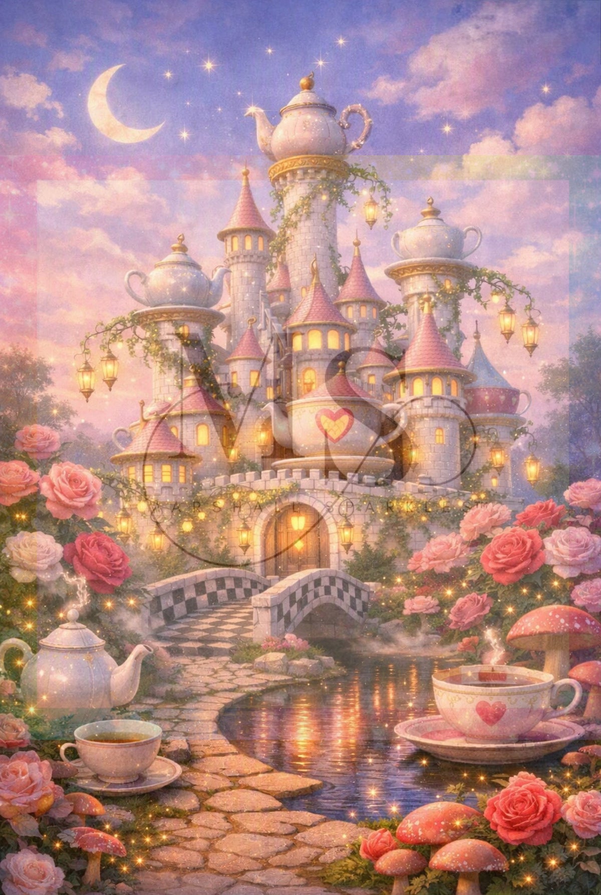 Take Some More Tea Castle © 60x90