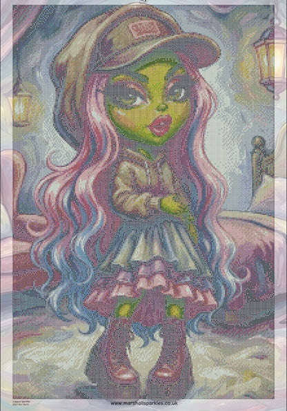 Calypso Sparkles © 50x75 Square Fairy
