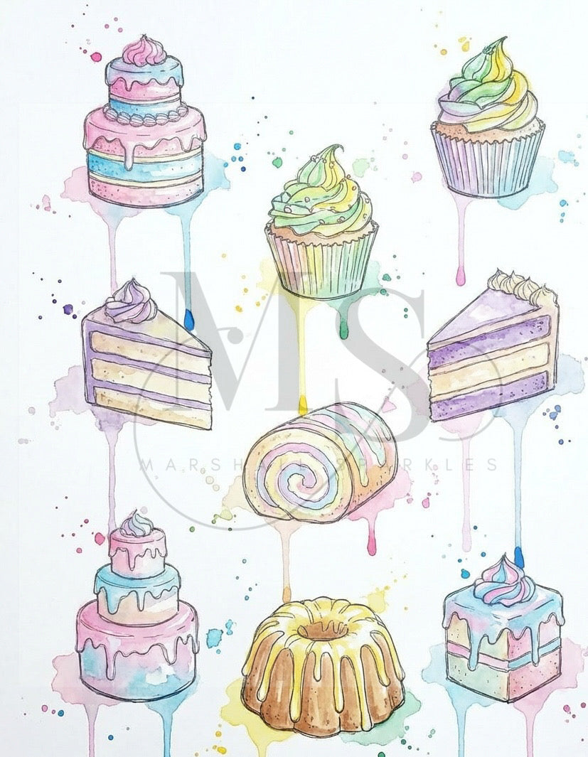 Cakes © 40x55