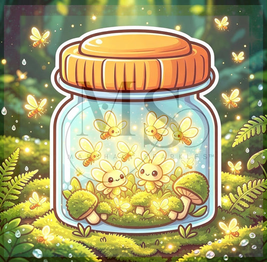 Jar of Farts - Fireflies © 40x40