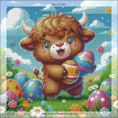 March Highland Easter © 40x40 Round Fairy Drill