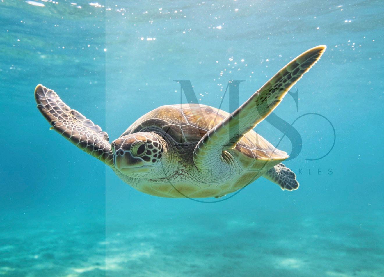 The Ocean Turtle © 80x60