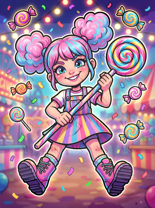 Candy Princess © 50x70