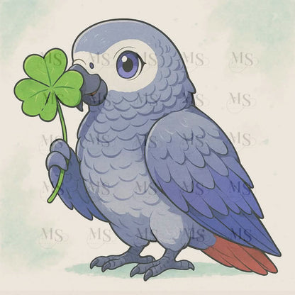 12 Months of Parrot © 30x30 by Katie Mayo-Jackson