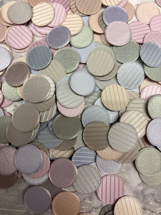 Pot Coins Shimmer Rainbow - pack of 20