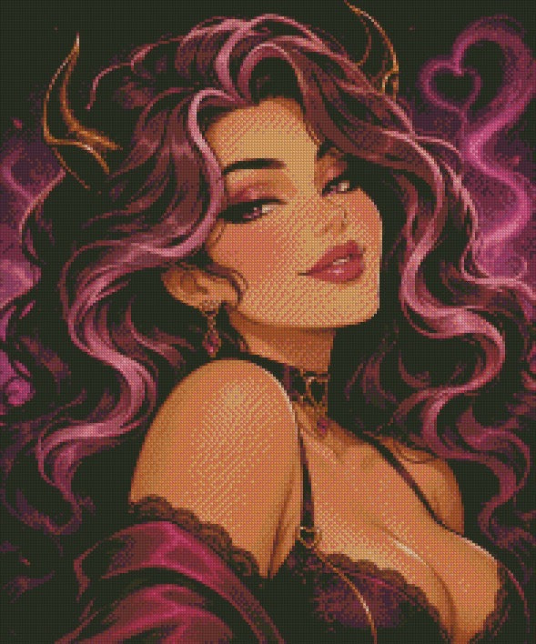 Lady Asmodeus © 50x60 by RG Designs