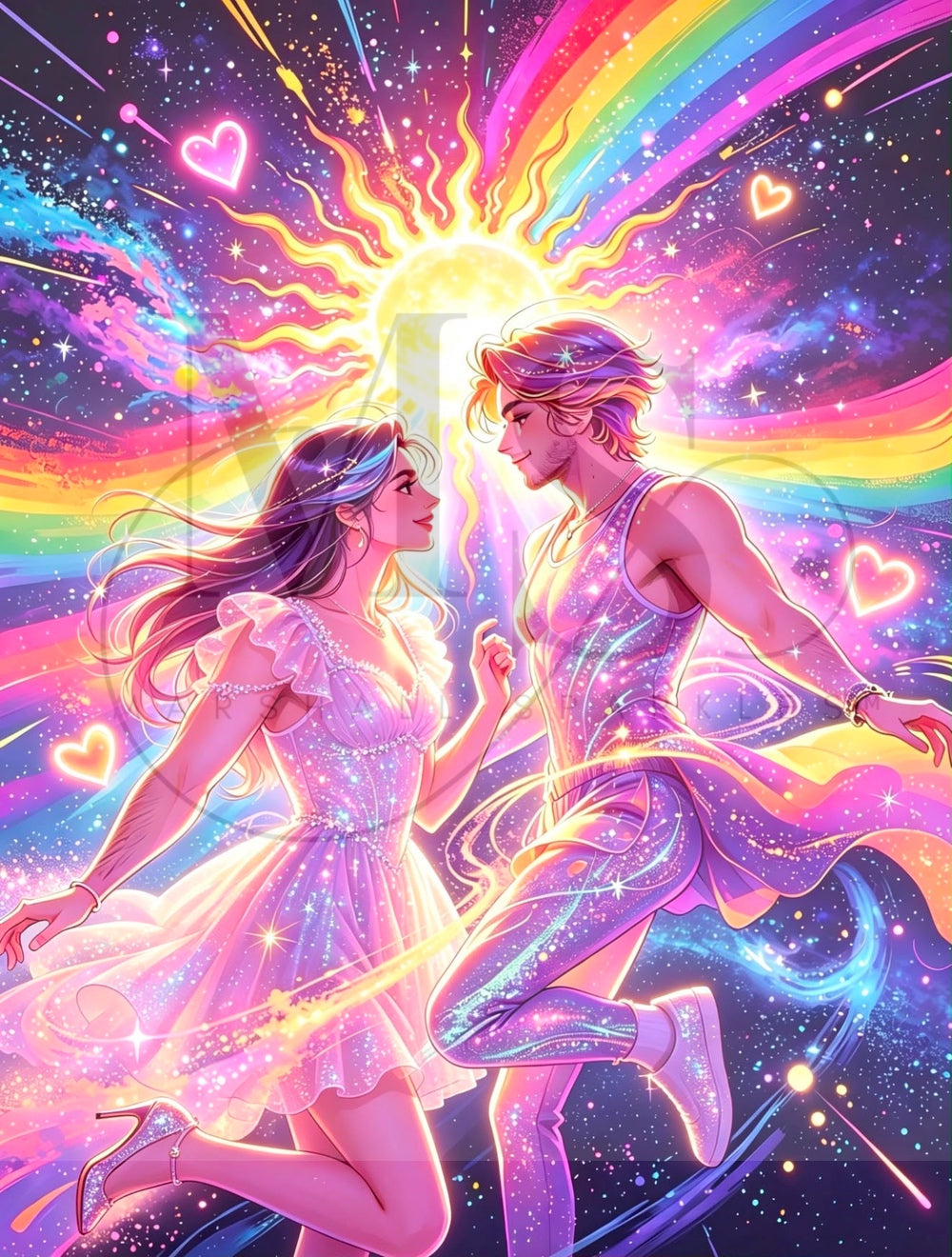 His Strength, Her Light © 60x80