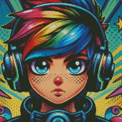 Mod Muse Mayhem © 40x40