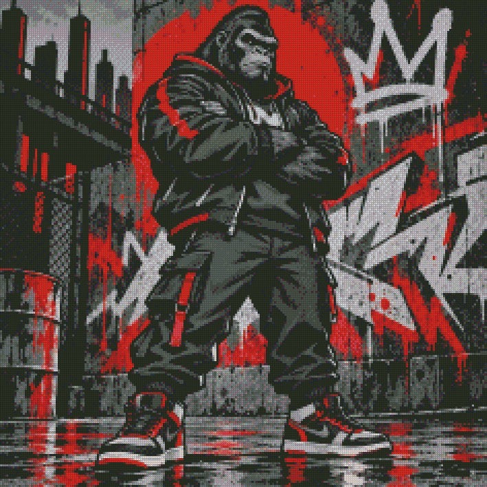 Brutus the Gorilla © 60x60 by CrazyLone Wolf
