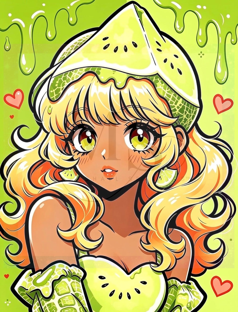 Fruitella Girls - Mira MelonMus © 60x80