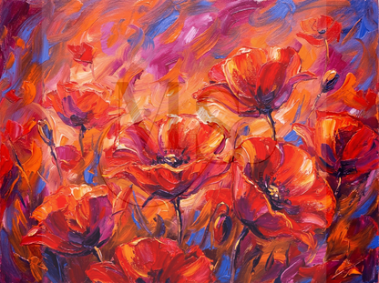 Poppies © 60x45