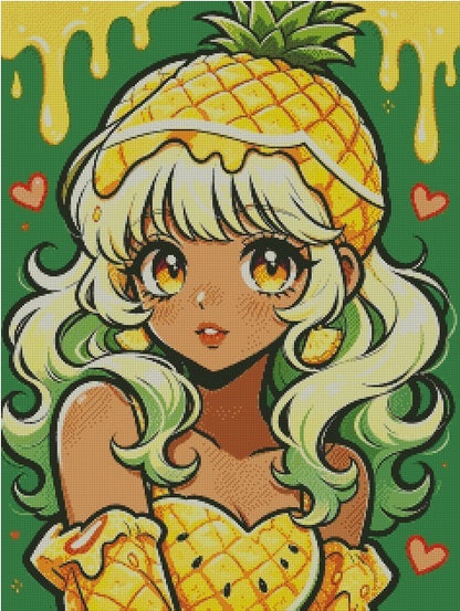Fruitella Girls - Pina PineSpark © 60x80